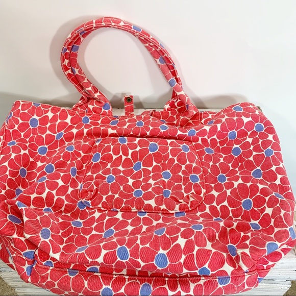 Boden Handbags - Boden Canvas Floral Print Tote Bag Shopper